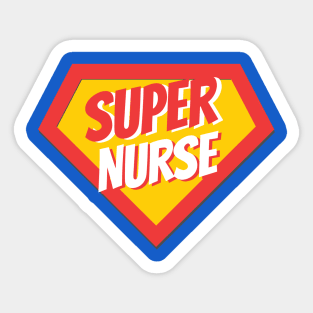 Nurse Gifts | Super Nurse Sticker